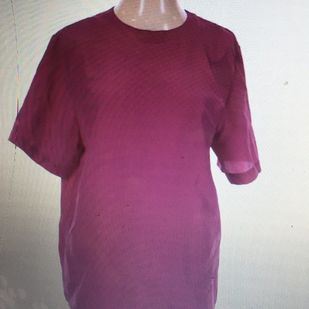 Sara Stephen short sleeve blouse sz M